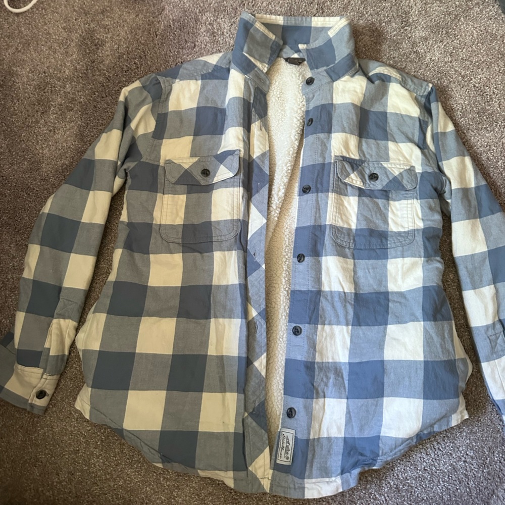 Eddie Bauer fluffy flannel